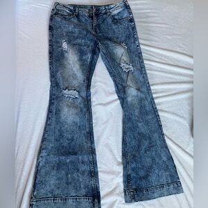 Cowgirl Tuff High Tide Flare Jeans **brand new never worn**